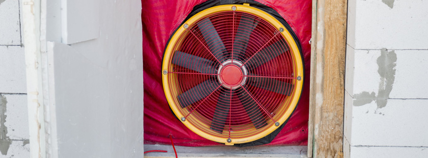 Blower Door Testing